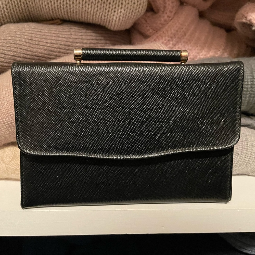 Vintage black evening bag